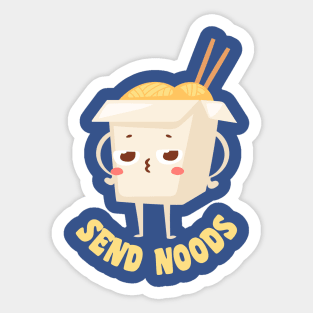 Send Noods Sticker